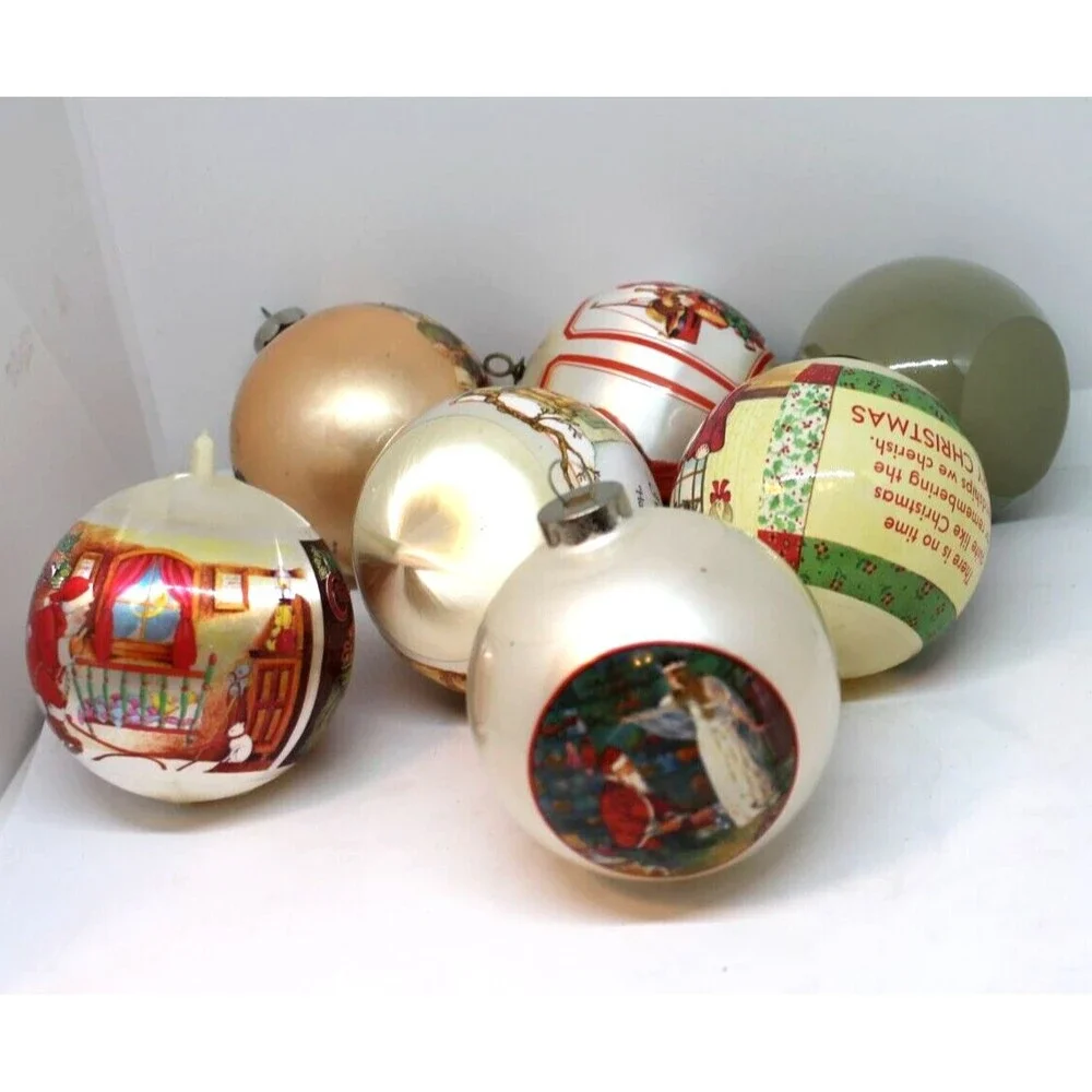 7 VTG Christmas Ornaments 10